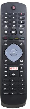 Jolly Line kompatibel, universell TV-fjärrkontroll för PHILIPS, kompatibel med PHILIPS-TV, ingen installation krävs, JL1719/COMP