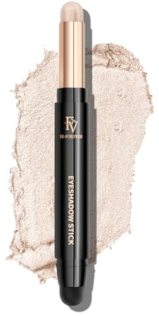 FV Shimmer Creme Lidschatten Stick - Hochpigmentiert, Faltenfrei, Langanhaltend, Wasserfest mit Schimmer-Effekt, Pearl Shimmer (07 Pearl Shimmer)