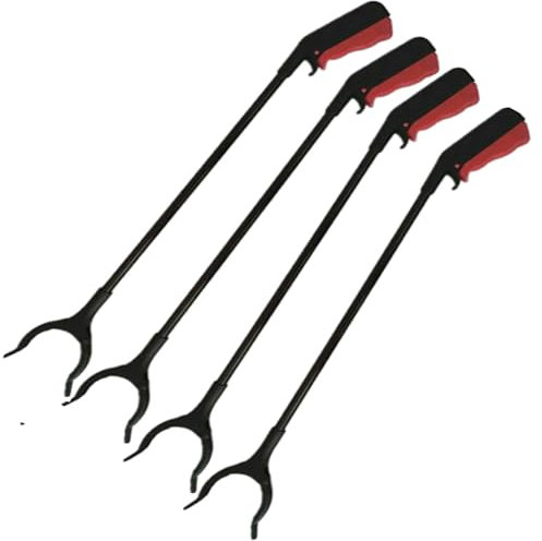 Odaima Pinze da Giardino 1/2/4 Pezzi Portatile Pinza Raccogli Oggetti,30/60 cm Raccoglitore di Immondizia,Pinza Raccogli Rifiuti,Pinze Raccogli Rifiuti per Prendi Oggetti da Giardino(60cm (4PCS))