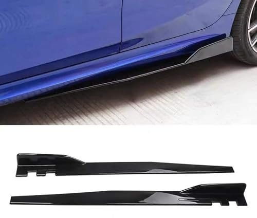 KSLREUFH Auto Seitenschweller für Kia Sorento (2004 2005 2006 2007 2008 2009 2010 2011 2012), Diffusor Spoiler Auto Seitenschweller Auto Zubehör,Black