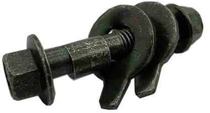 Bulloni per Ruote,Dadi per Ruote 4 pezzi 12 mm-17 mm 10,9 bullone di camber di allineamento delle ruote vite eccentrica strumenti di riparazione della regolazione dell'auto(4PCS 15mm)