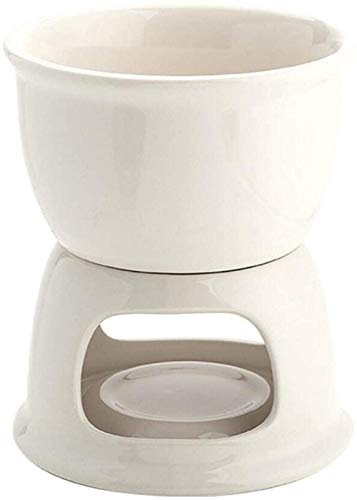 Service à fondue au chocolat en céramique pour chocolat, fromage et tapas – Parfait pour les fêtes et les divertissements