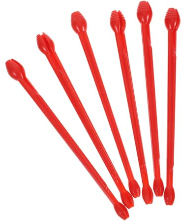 Luxshiny 6 Stück Angelhakenentfernungs Aus Robustem Pp Ergonomischer Rutschfester Griff Spiralgriff Für Einhandbedienung Angelzubehör Für Outdoor Angler