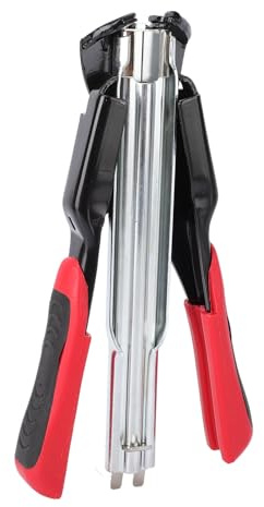 Luocute C Rings Pliers Kit, Automatic Rings Pliers with 5000PCS C20 Nails for Wire Cage Fence Fastening, Animal Cages for Chicken Wire Fencing Fastening Clamp Fencing Tool