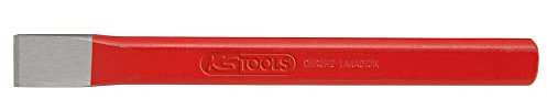 KS Tools 156.0586 Scalpello Piatto per Meccanica, 200 mm, Ovale