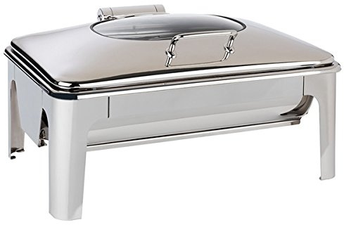 'GN 1/1 Chafing Dish Easy Induction de acero inoxidable 18/8, inducción/60 x 42 cm, altura: 30 cm, Capacidad: 9 litros., GN 1/1 (53 x 32,5 cm) | Sun