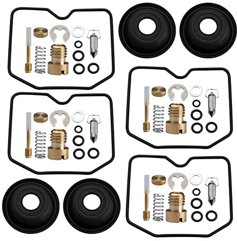 KASturbo Kit de réparation de carburateur Suzuki Bandit GSF600S 1996-2004 | avec joint 4 Set GSF 600