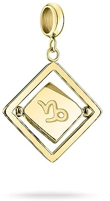 LIEBESKIND BERLIN Charms Collection Charms-Anhänger aus Edelstahl in Gold – Personalisiere Dein Schmuckstück - Geschenkidee