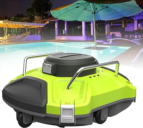 Pool Cleaner,Automatic Pool Vacuum Cleaner, Automatic Pool Cleaner Wall Climbing Underwater Cleaner with Smart Navigation, Ideal for All Types Of Inground Pools