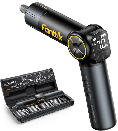 Fanttik S1 APEX Electric Screwdriver, Pivot Handle Screwdriver-Deluxe
