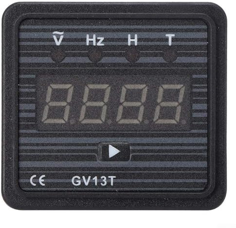 Generator Digital Display Meter, 3 In 1 Alternator, For Measure Voltage, Frequency, Cumulative Running Time And Current Running Time