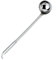 Cucchiaio da minestra da cucina in acciaio inox, manico lungo, cucchiaio da zuppa per ramen, cucchiaio da zuppa, cucchiaio grande da portata, mestolo da salsa (30 CC)