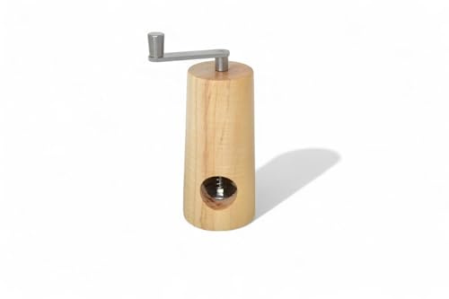 Holz Muskatmühle - Muskatnussmühle - Muskatmühle - Ahorn Handarbeit - Gewürzmühle für Muskatnuss -Made in Austria Geschenk Geschenk-Idee Küchenhelfer Küchenaccessoire