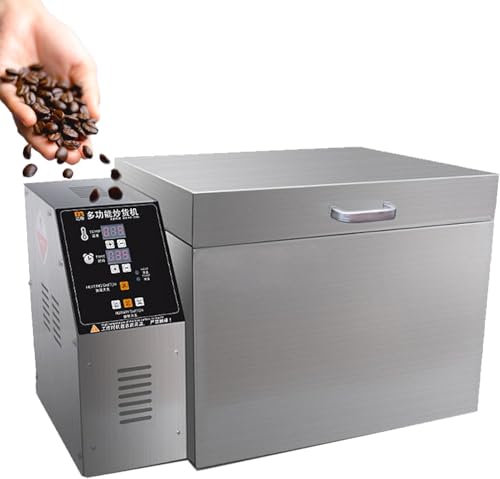 XINRISHENG 2000g, Commercial Coffee Roaster Machine,Coffee Bean Roaster,Automatic Timing Coffee Roasters for Home Use,Electric Nut Roasting Machine