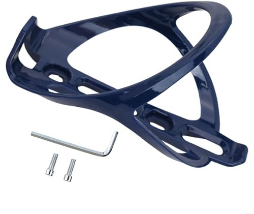 Cycling Accessory Water Bottle Holder Lightweight and on Mountain or Road Bikes (dark blue)