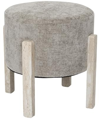 HOME DECO FACTORY - HD7815 - Banco Baúl Plegable Jules Lateral Taupe - Mobiliario Práctico y Elegante - Ideal para Asiento y Almacenamiento - Dimensiones 76 x 45 x 38 cm - Color Taupe