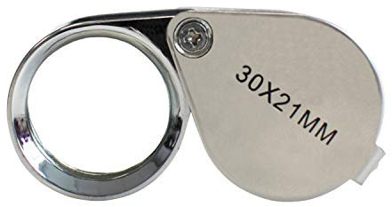 DIGIFLEX Loupe de bijoutier 30 x 21 mm.