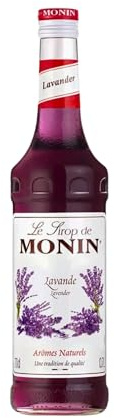 Monin Lavendelsirup 70cl Flasche – Lavendelsirup Geschmack für Cocktails