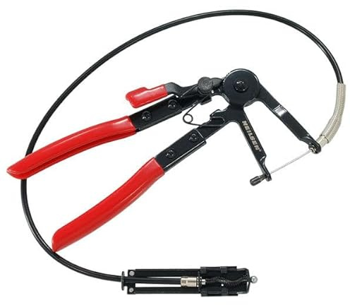 Neilsen CT1123 - Flexible Hose Clip Pliers with 630mm Wire Flex, Ideal for Confined Spaces, Suitable for Replacing Fuel, Oil and Water Hoses