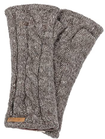 McRon Damen Gestrickte Pulswärmer Modell Emily