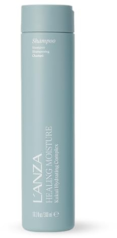 L'ANZA Heilende Feuchtigkeit Tamanu Cream Shampoo (300 ml), Reinigung & Feuchtigkeit Für Trockenes & Raues Haar, Lanza Tamanu mit Tamanu-Nussöl aus Tahiti, Sulfatfrei, Parabenfrei, Glutenfrei