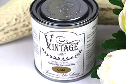 Jeanne d'Arc Living kritfärg, vintagefärg, guld 200 ml
