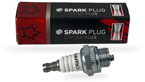 CHAMPION – Candela di accensione CAMPION CJ8 – Durevole e affidabile – Pezzo di ricambio di alta qualità – equivalente NGK BM6A, TASHIMA 2209861, NIPPONDENSO W20MUS