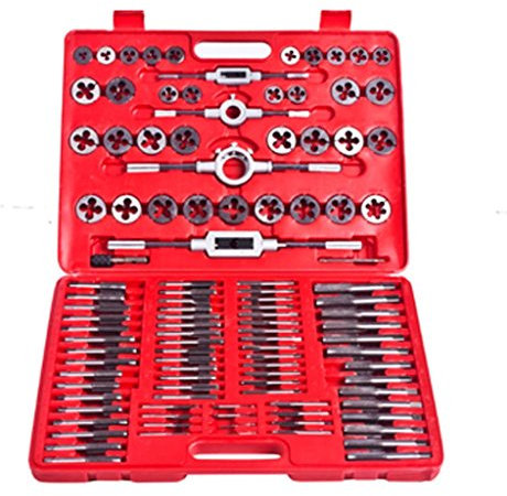 Catherinol 111-tlg. Gewindebohrer- und Schneideisen-Set, Metallbohrer, Bohrerset, Bohrer Set, HSS Bohrer Set, Steinbohrer Set, Edelstahlbohrer Set