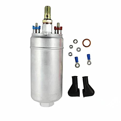 Riloer Replace Kraftstoffpumpe für B-M-W E30 E36 E46 M3 M5 330i High-Flow Uprated 0580254044 12V Externe Inline-Kraftstoffpumpe Ersetzen 300LPH 044 0580254044