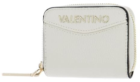 VALENTINO Cinnamon Re Zip Around Wallet Cream White