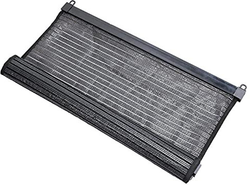 Fensterblenden Rolljalousien tragbarer Sonnenschutzvorhang vertikal gefaltete Jalousien einfache Paste Wandmontage Hohle atmungsaktive Blackout-Vorhänge Fensterdekoration mit mehrstufigen Blättern(A)