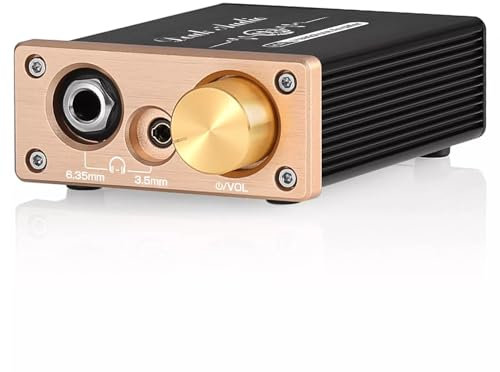 Douk Audio HiFi Mini Headphone Amplifier Class A Desktop Amp for Headsets DC5V (U3PRO)
