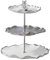 MEETOZ 3 Tier Dessert Cake Stand, Afternoon Tea Stand, Porcelain Dessert Tower, Tea Sandwich Stand, Tiered Plate Stand, Tiered Plate Stand, Tea Party Tray