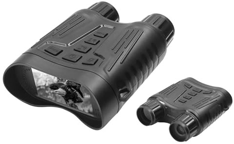 Nachtsichtbrillen, 4K Nachtsicht-Fernglas, Digitale Infrarot-Teleskopbrille, 8-facher Zoom, 300 m, for Jagd, Camping, Videorecorder