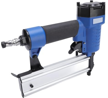 SEAFRONT Chiodatrice Brad Pneumatica Pistola Sparachiodi Brad Alimentata Ad Aria per la Lavorazione del Legno con Design Ergonomico Robusto Grilletto di Sicurezza Adatto per Chiodi 18