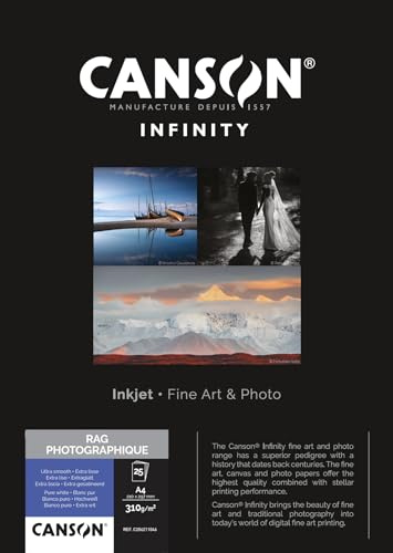 Canson 206211046 Rag Photographique Box, A4