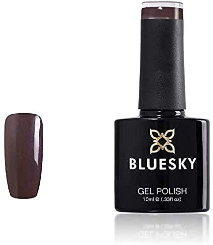 Bluesky Gel Nail Polish, Dark Purple A030, Long Lasting, Chip Resistant, 10 ml (Requires Curing Under UV LED Lamp)