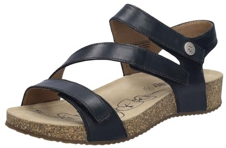 Josef Seibel Femme Tonga 25 Sandales Plateforme, Noir (Schwarz), 36 EU