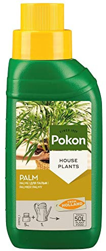 Pokon Palmen-Flüssigdünger 250ml, Flüssige Spezialnahrung für alle Palmenarten, mit Extra Eisen