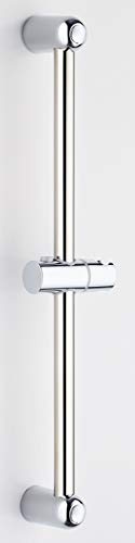 Shower Slider Riser Rail Chrome Shower Adjustable Head Holder Stainless Rail