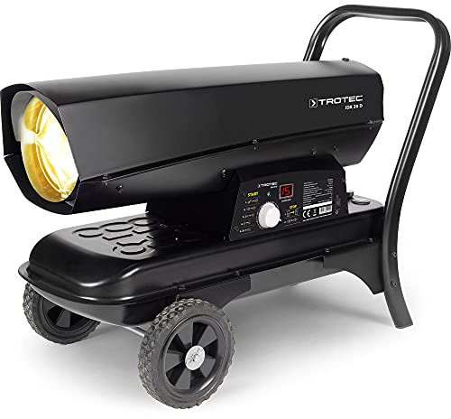 TROTEC Calefactor por fueloil IDX 20 D Depósito de combustible integrado con indicador de nivel