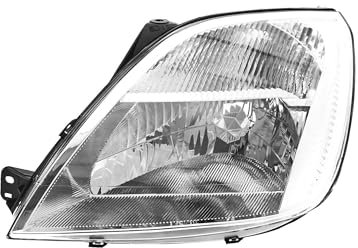 EDA PREMIUM auto Scheinwerfer, Frontscheinwerfer Links 1127895 passend für FORD FIESTA VI JHS 2002-2005 mit Stellmotor für LWR, H4, ECE