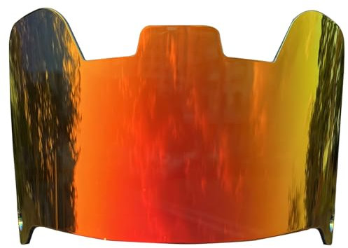 Visières transparentes pour casques de football pour jeunes et adultes