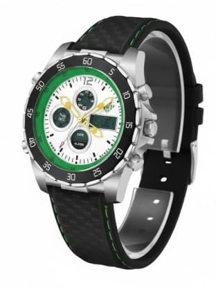 Genérico Reloj de Caballero Real Betis Balompié Oficial – Colección Deportiva y Elegante con Correa de Silicona, Diseño Premium y Acabados Exclusivos.