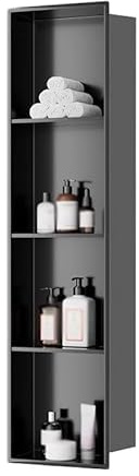 Sto salvaspazio da parete in acciaio inox per bagno carta igienica articoli da toeletta perfetti per cucinaUso alberghiero design moderno facile da installare