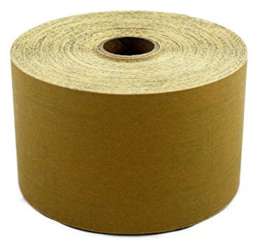 3M 2591 - Rollos de láminas abrasivas (11.7 x 11.7 x 7.4 cm), color dorado