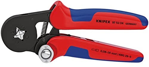 Knipex 78433 Self Adjusting Ferrule Crimping Pliers