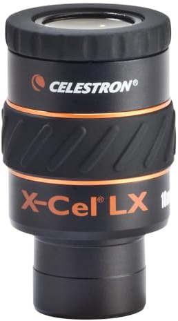 Celestron 93425 X-CEL LX Series 1.25 inch / 18mm Eyepiece, Black