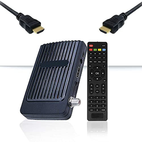hd-line Sat HD Receiver Digitaler - (HDTV, DVB-S/S2, Full HD 1080P) [HDMI, 2X USB 2.0, Vorprogrammiert für Astra Hotbird Türksat]