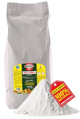 Bioki Calce Idrata Naturale per Agricoltura Bio